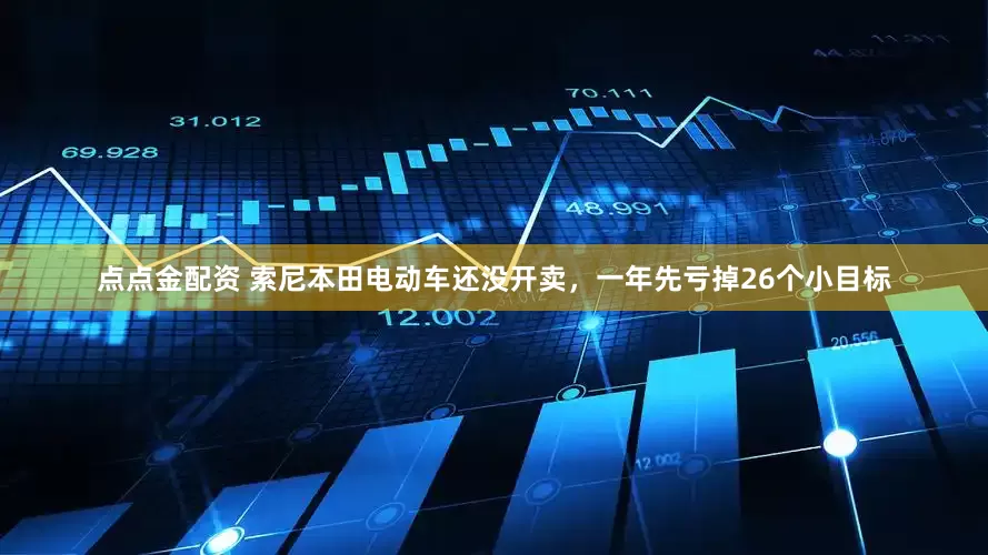 点点金配资 索尼本田电动车还没开卖，一年先亏掉26个小目标