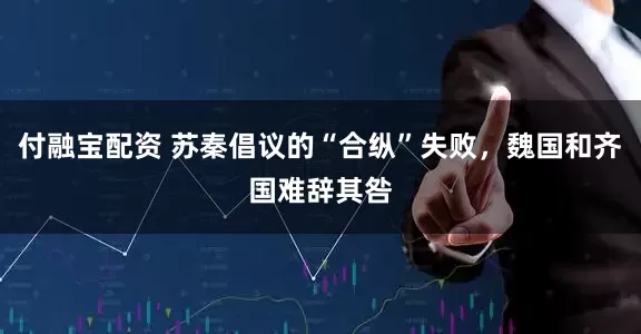付融宝配资 苏秦倡议的“合纵”失败，魏国和齐国难辞其咎
